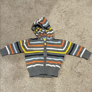 Carter's Multicolor Striped Kids Hoodie